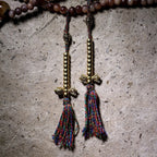 Original Blood-Bearing Natural Camel Bone 108 Bead Tibetan Buddha Bead Bracelet | Unisex Handheld Necklace