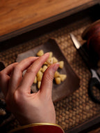 Original Premium Jadeized Camel Bone Buddha Beads Bracelet for Men | Camel Bone Bracelet with Jadeized Yellow Material