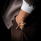 Original Vintage Bodhi Root Bracelet | Natural Old Seed Single-Loop Handheld Small-Size Bracelet