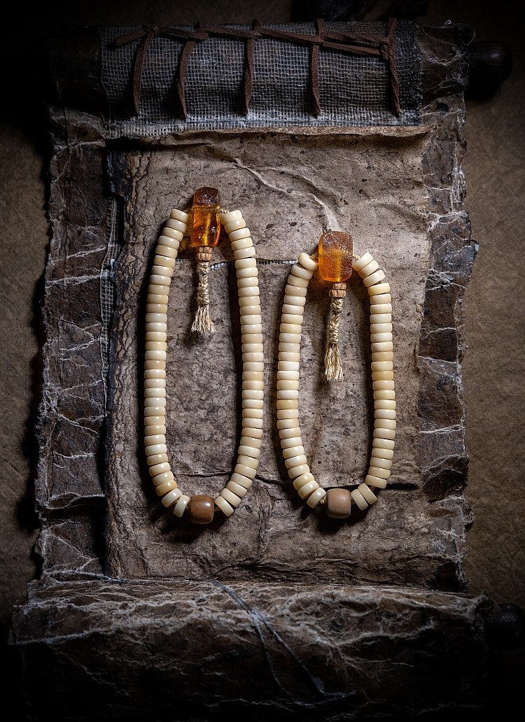 Original Vintage Bodhi Root Bracelet | Natural Old Seed Single-Loop Handheld Small-Size Bracelet
