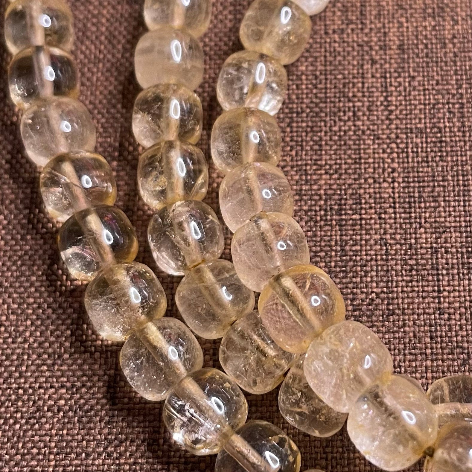 Collector-Grade Prayer Beads | Vintage Crystal 108 Beads Multi-Shape String