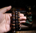 Heritage Spirit Bone・Tibetan Vintage Yak Bone Kapala Bracelet | Unisex Tibetan Style Cultural Play Buddha Beads Bracelet