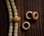 Original Weathered Bodhi Root 108 Bead Buddha Bead Bracelet | Unisex Cultural Play Rosary