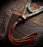 Rugged & Refined Charm・Tibetan Camel Bone 108 Prayer Beads | Natural Bone Beads Playable Bracelet