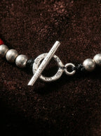 Niche Tibetan Style Natural Red Agate Couple Bracelets&Vintage Beaded Design