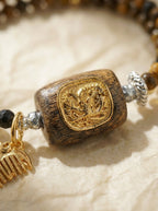 Sagittarius Original Multi-Layer Stackable Citrine, Tiger Eye & Agarwood Light Luxury Bracelet Twelve Constellations Exclusive For Women