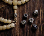 Original Weathered Bodhi Root 108 Bead Buddha Bead Bracelet | Unisex Cultural Play Rosary