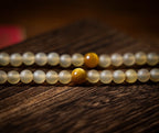 Original Design Tibetan Natural Ram's Horn Tibetan Buddha Bead | Bracelet 108 Beads Zodiac Buddha Unisex Bracelet Necklace Handheld Rosary