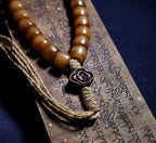 Tibetan Vintage Material · Natural Yak Bone Tibetan Handheld Bracelet