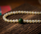 Original Design Tibetan Natural Ram's Horn Tibetan Buddha Bead | Bracelet 108 Beads Zodiac Buddha Unisex Bracelet Necklace Handheld Rosary
