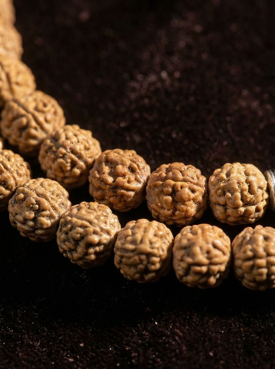 Lhasa Tibet Rudraksha 108 Prayer Beads · Nine Palace Bagua Amulet Necklace