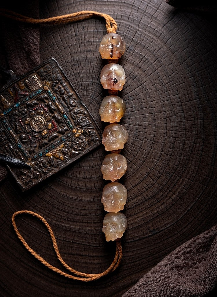 Chitipati · Natural Goat Horn Tibetan Handheld Bracelet