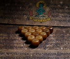 Tibetan Natural Vintage Yak Bone Double-Loop Buddha Bead Bracelet | Tibetan Unisex Couple Style Bracelet
