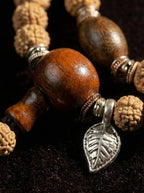 Lhasa Tibet Rudraksha 108 Prayer Beads · Nine Palace Bagua Amulet Necklace