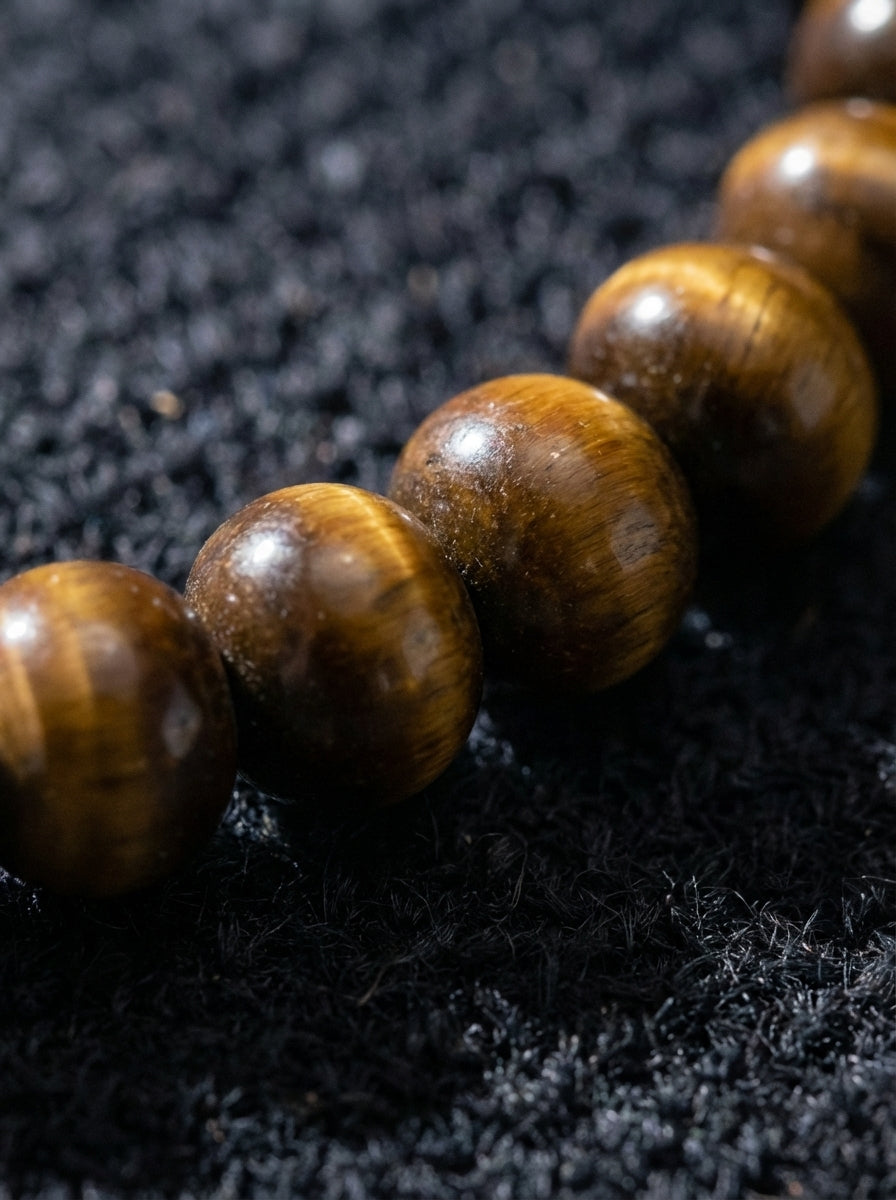 Original Trendy Brand Color Block Natural Raw Turquoise Tiger Eye Bracelet