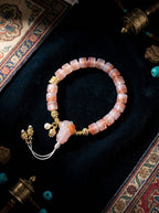 Original Tibetan Style Single-Line Medicine Agate Bracelet