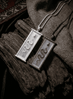 「Spirit of the Zodiac」 Sterling Silver Snake Spirit Inlaid with White Crystal