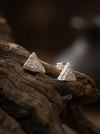 「Kailash」Tibetan Holy Mountain Silver Earrings