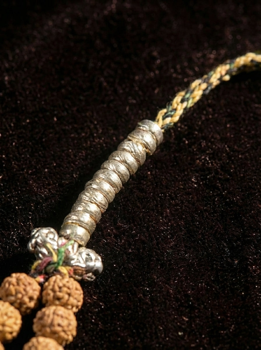 Lhasa Tibet Rudraksha 108 Prayer Beads · Nine Palace Bagua Amulet Necklace
