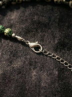 Tibetan Forest Elegance · Original New Tibetan Dzi Bead Necklace