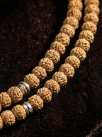 Lhasa Tibet Rudraksha 108 Prayer Beads · Nine Palace Bagua Amulet Necklace