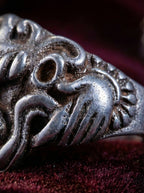 Heritage Dharma Protector・Zhibazha Ring | Rare Divine Beast Open Ring from Tibetan Region