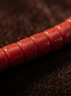 Niche Tibetan Style Natural Red Agate Couple Bracelets&Vintage Beaded Design