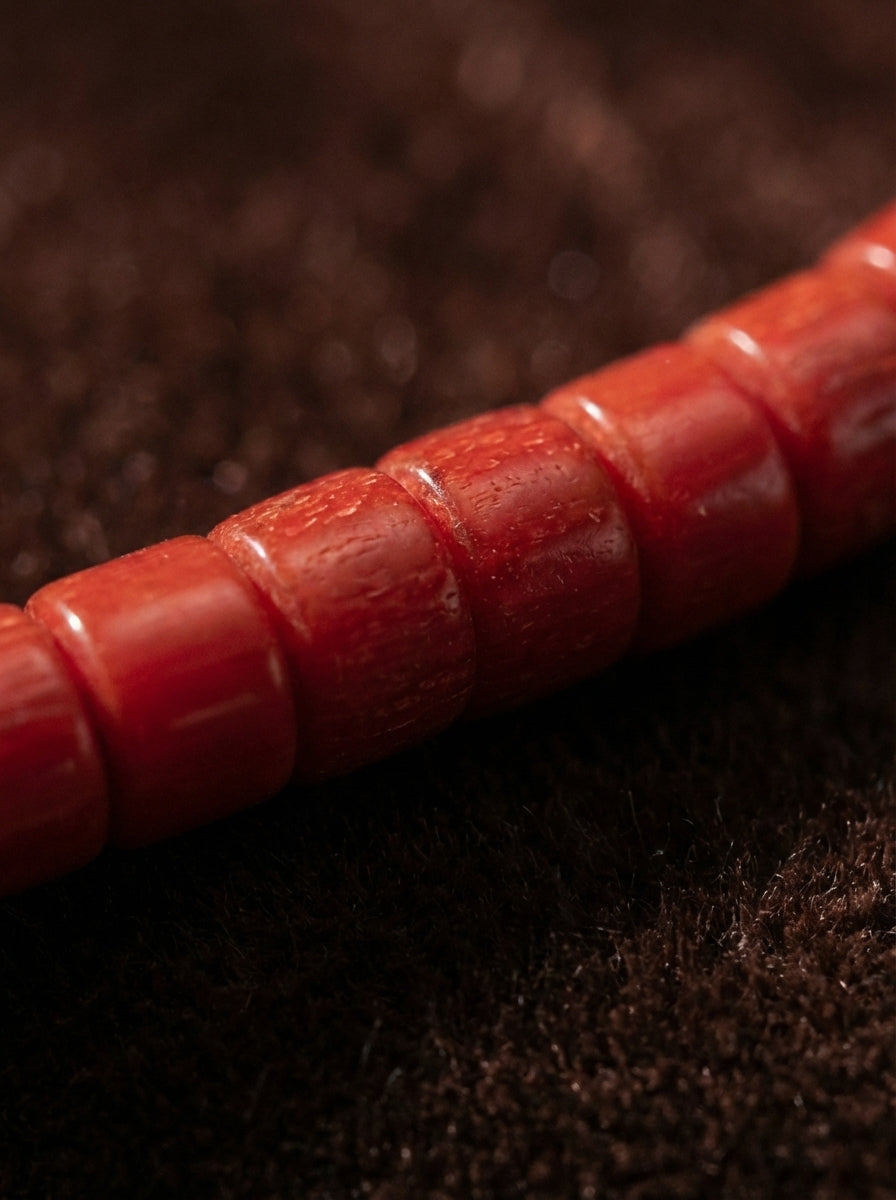 Niche Tibetan Style Natural Red Agate Couple Bracelets&Vintage Beaded Design