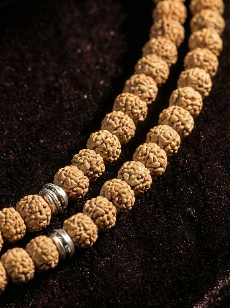 Lhasa Tibet Rudraksha 108 Prayer Beads · Nine Palace Bagua Amulet Necklace