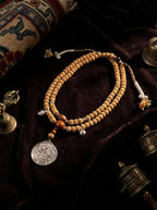 Lhasa Tibet Rudraksha 108 Prayer Beads · Nine Palace Bagua Amulet Necklace