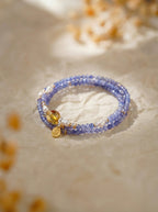 Cancer Natal Original Multi-Layer Stackable Tanzanite Bracelet Twelve Constellations Exclusive For Women