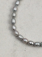 Bracelet en perles grises et sodalite « Serene Blue Soft Grey »