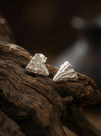 Boucles d'oreilles en argent « Kailash » - Montagne sacrée tibétaine