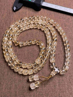 Collector-Grade Prayer Beads | Vintage Crystal 108 Beads Multi-Shape String