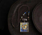 Collar de thangka «Bóveda del tesoro abierta»