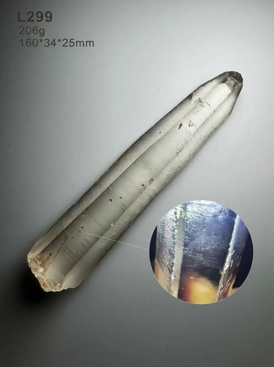 Natural rough crystal ornament