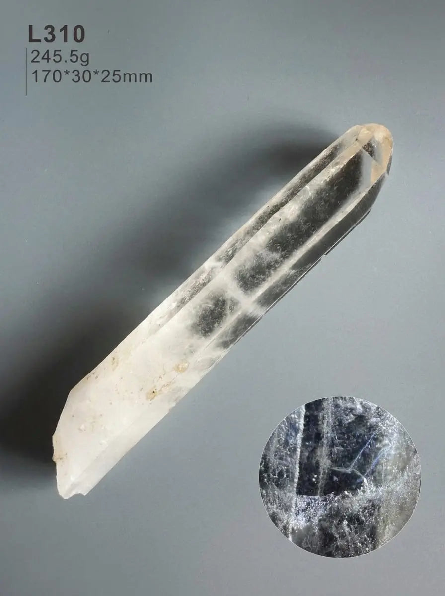 Natural rough crystal ornament