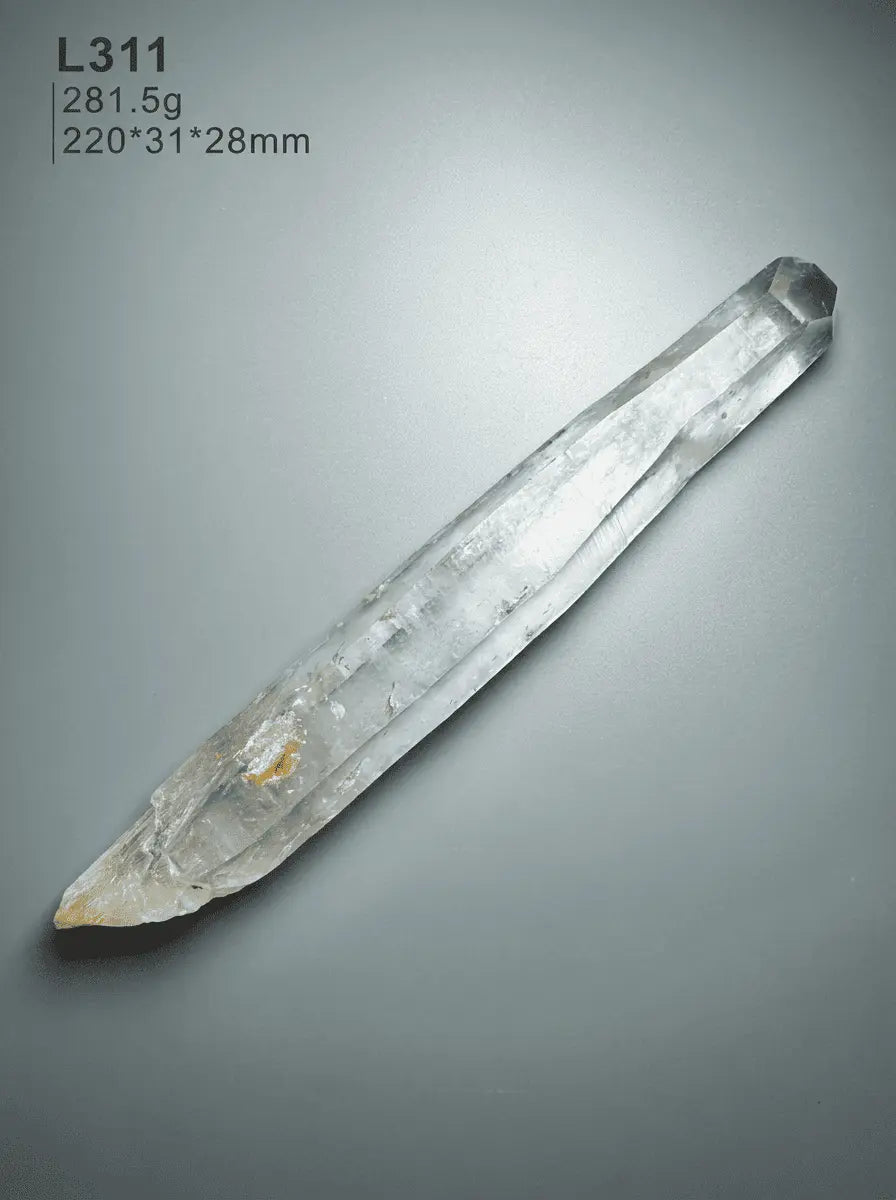 Natural rough crystal ornament