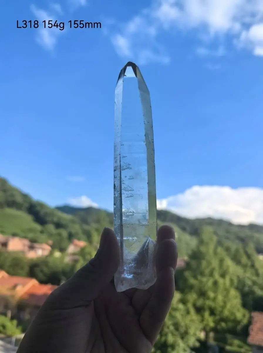 Natural rough crystal ornament