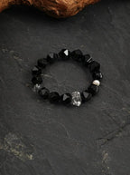 「Mystic Obsidian Deep Forest」 Bracelet