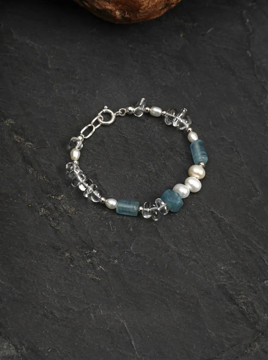 「Ice Isle Crystal Ripple」 Bracelet