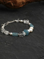 「Ice Isle Crystal Ripple」 Bracelet