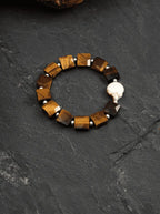 「Golden Tiger Condensed Bead」 Bracelet