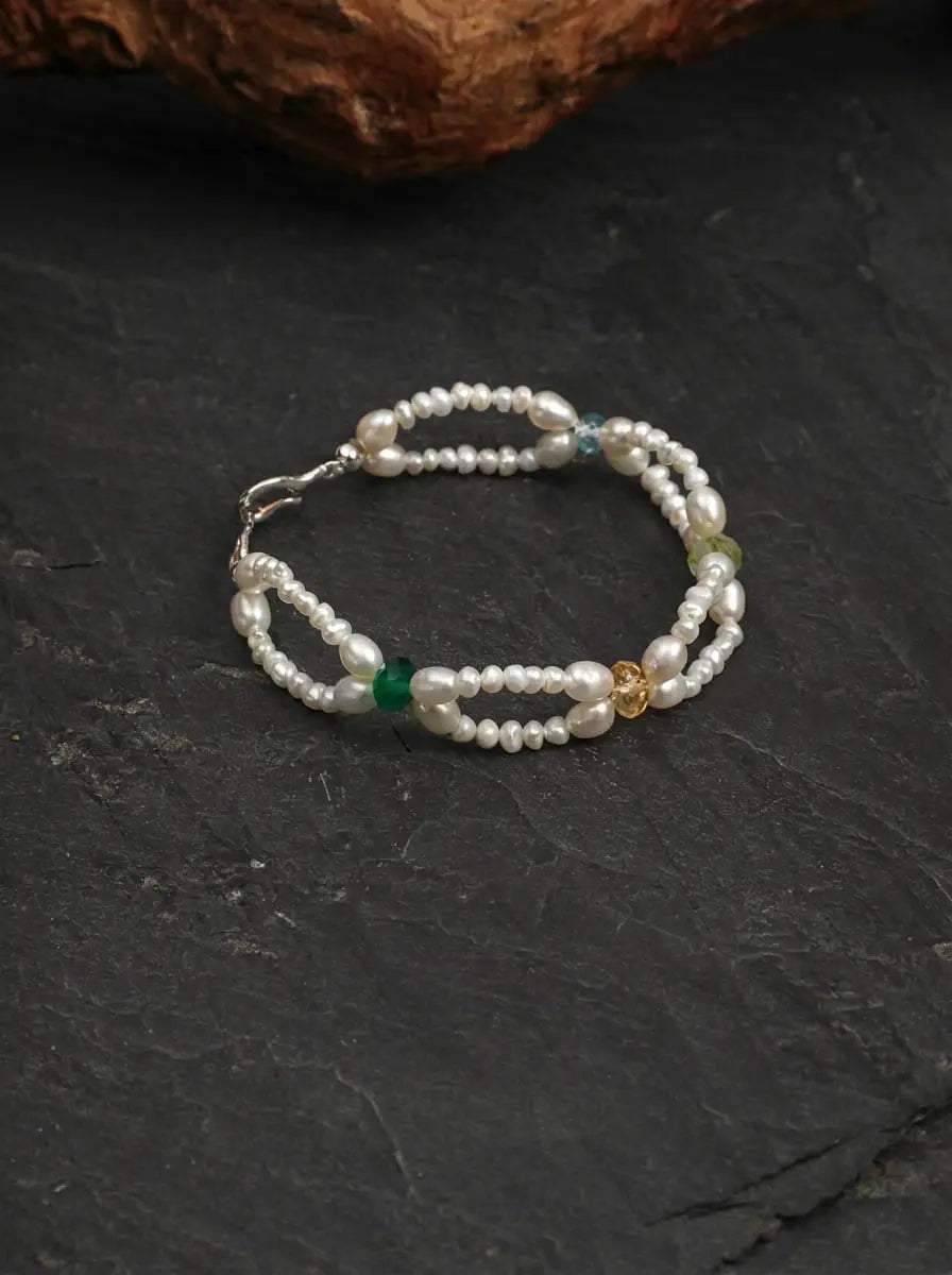 「Colorful Gravel Luminous」 Bracelet