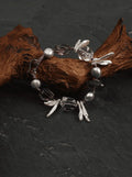 「Purple Resonance Crystal Ripple」 Bracelet