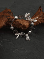 「Purple Resonance Crystal Ripple」 Bracelet