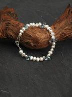 「Clear Ripple Blue Butterfly」 Bracelet