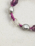 「Purple Mist Crystal Clarity」 Bracelet