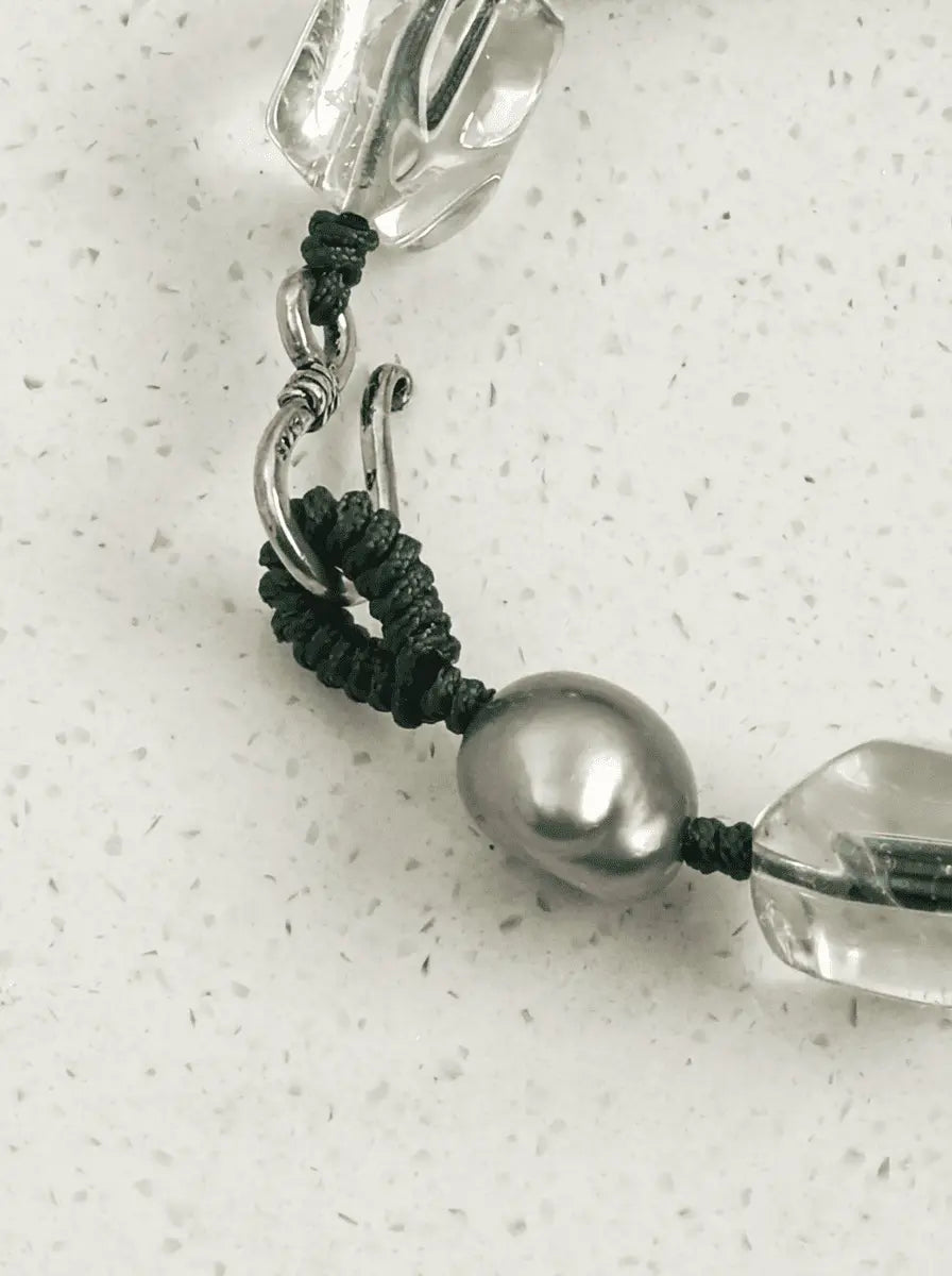 「Emerald Shadow & Condensed Light」 Bracelet
