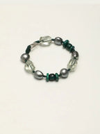 「Emerald Shadow & Condensed Light」 Bracelet